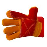 Перчатки спилковые комбинированные усиленные (XY130)