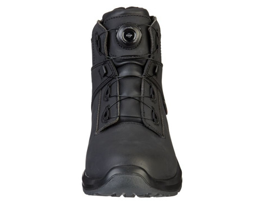 Ботинки "Капер" с системой быстрой шнуровки, цв. чёрный, КП, ПУ/ПУ